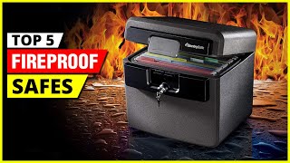 Best Fireproof Safe review 2024  Top 5 Picks [upl. by Erdnoed994]