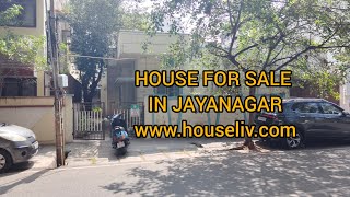 House For Sale Jayanagar Bengaluru  BDA Property for sale in Jayanagar [upl. by Hackney]