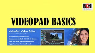 VideoPad Basics Full Beginner Tutorial 2021  VideoPad Tutorials [upl. by Berthoud]