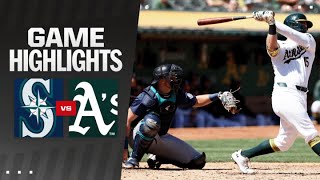 Mariners vs As Game Highlights 9524  MLB Highlights [upl. by Amr]