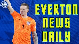 Pickford Equals England Record  Everton News Daily [upl. by Ultann]