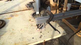 CNC Torch Cutting with Homemade Machine [upl. by Alleyne]