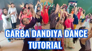 Dandiya Garba Dance Workshop Tutorial Sizzable School Of Dance is live [upl. by Joao]