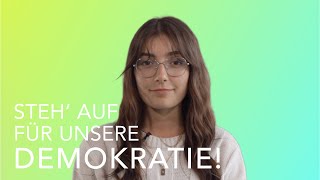 Steh auf für unsere Demokratie Kurzfilm der Pforzheimer Gymnasien [upl. by Alokin215]