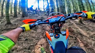 Wildest Dirt Bike Ride Of The Year Goon Riding Full Sends amp Extreme Muddy trails [upl. by Atirys]