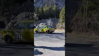 Simca 1000 Rallye 2 Rallye MonteCarlo historique 2024 au saut de la Drôme [upl. by Aliekat580]