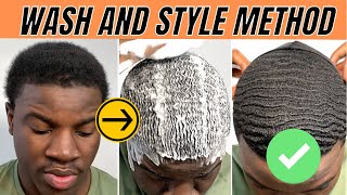 Wash amp Style Method  360 Waves TutorialWalkThrough [upl. by Halika742]