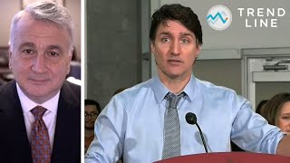 Nanos reacts to Trudeaus carbon tax offensive  TREND LINE [upl. by Akimrehs]