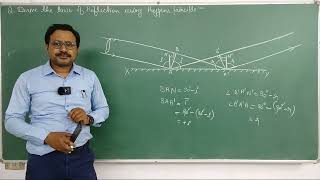 Derivation of laws of reflection using Huygens PrincipleUse of Huygens Principle [upl. by Him231]