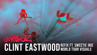 Gorillaz  Clint Eastwood Ed CaseSweetie Irie ReFix Outro Visuals [upl. by Elleron]