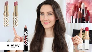 NEW SISLEY Phyto Rouge Shine REVIEW amp COMPARISONS  Dior Floral Lip care Chanel Rouge Coco Baume [upl. by Lrigybab906]