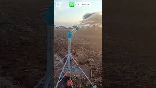 Best sprinkler irrigation for horticultural cropsyuzuak JET 40 Rain gun irrigation tanzania tast [upl. by Desta]