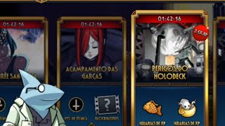 Perigos do Holodeck 25x XP Skullgirls mobile [upl. by Abey318]