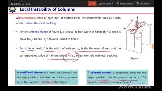 2 Design of steel compression members failure modes of compression members [upl. by Giamo]