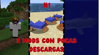 Probando MODS con POCAS DESCARGAS para MINECRAFT  1201  1 [upl. by Ardyaf]