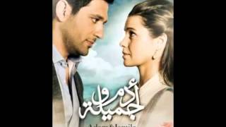 عمرو قطامشعلي الألفي  رنا عتيق  تتر مسلسل آدم و جميلة 2013 [upl. by Llerdnek]