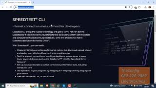ขั้นตอนการใช้งาน Speedtest ด้วย CMD บน Windows [upl. by Lawlor]