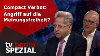 tvberlin Spezial  Compact Verbot Angriff auf die Meinungsfreiheit [upl. by Imekawulo]