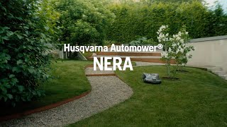 Husqvarna Automower® NERA – boundary wire free robotic lawn mowers [upl. by Naed]