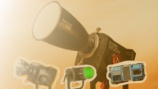 Aputure 1200 X vs1200 D vs Nanlux 900C vs Arri Skpanel X [upl. by Dett]