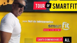 Tour of SMART FIT in Santo Domingo  By KASH [upl. by Airdnax]