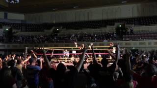 NXT Crowd In Sacramento Singing Bobby Roodes Theme quotGloriousquot Oct 27 2016 [upl. by Cathrine]