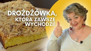 DROŻDŻÓWKA DLA LENIUCHÓW  najprostszy przepis który zawsze wychodzi [upl. by Ayrotal600]