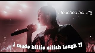 BILLIE EILISH CONCERT VLOG  we were front row [upl. by Yeta]