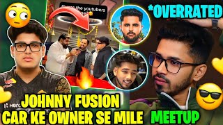 JONATHAN MEET OWNER OF FUSION CAR 🚨🤫 SAUMRAJ ON OVERRATED 🤔 SCOUT UPDATE ON MEETUP 🫡  GODL [upl. by Gunthar189]