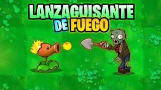 PLANTAS vs ZOMBIES pero la lanzaguisante  😰 [upl. by Mcnalley538]