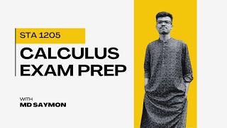 STA 1205  Calculus Exam Prep  Day 1 [upl. by Andrews395]