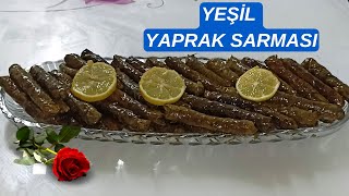 YEŞİL YAPRAK SARMASI NASIL YAPILIR [upl. by Toole]