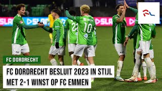 Voor FC Dordrecht was 2023 een topjaar Mooier kan het niet [upl. by Armbruster]