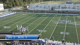 Game of the Week  Grove High School Rebels vs West Laurens High School Raiders [upl. by Hidie]