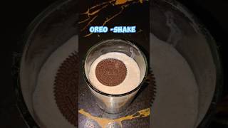 Oreo milk shake recipe oreomilkshake oreoshake shorts [upl. by Suirrad]