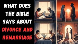 What Does The Bible Says About Divorce and Remarriage [upl. by Ynnaffit]