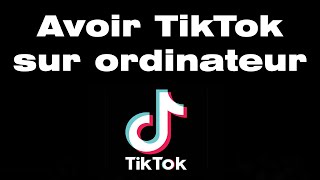 Comment télécharger et installer TikTok sur PC Windows 10  avoir TikTok sur ordinateur [upl. by Niar]