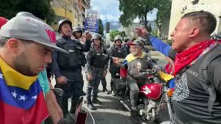 Disturbios en Venezuela tras las elecciones [upl. by Ydissak]