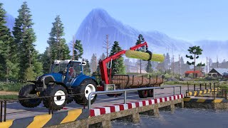 Building DREAM HOME amp Lumber Mills in this Epic Logging Simulator  Lumberjacks Dynasty Gameplay [upl. by Rimas]