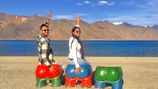 EP 06 • Where to stay in Pangong Tso Lake Leh Ladakh  3 Idiots Rancho School  Chaang La Pass [upl. by Ahtnahc66]