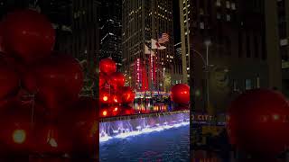 Christmas NYC newyorkcity newyork nyc ny travel travelblogger explore adventure city usa [upl. by Ettenirt]