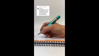 How to WRITE With and Properly Use a Fountain Pen [upl. by Stormi]