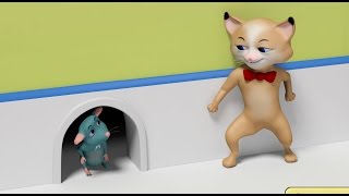 Hickory dickory dock Nursery rhyme  The mouse ran up the clock  Kiddies tv [upl. by Magdaia]