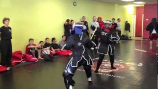 Stockton MultiStyle Escrima  Sparring with Master Reginald Burford [upl. by Brandt106]