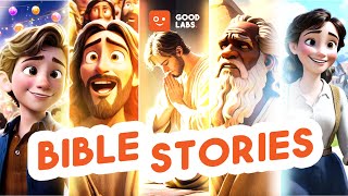 Watch Top 5 Most Popular AI Animated Bible Stories Compilation 📖✨ [upl. by Nednal]