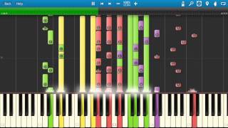 ABBA  Super Trouper Piano Tutorial  Synthesia  How to play [upl. by Serena]