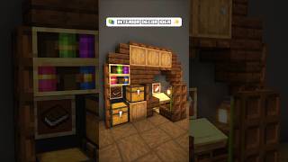 Minecraft Mini Builds Ep 77  Interior Decor Idea [upl. by Ashlee]