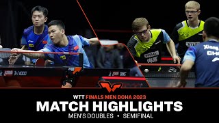 LebrunLebrun vs YuanXiang  MD SF  WTT Finals Men Doha 2023 [upl. by Atirat726]