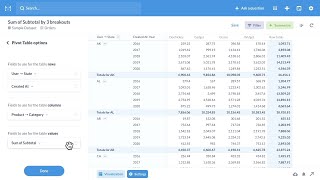 Pivot tables  Metabase tutorial [upl. by Schreib115]