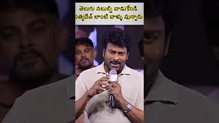 Zebra Movie Pre Realease Event Chiranjeevi Great Speech Tollywood artists Chiranjeevi Contravarsy [upl. by Gnort614]